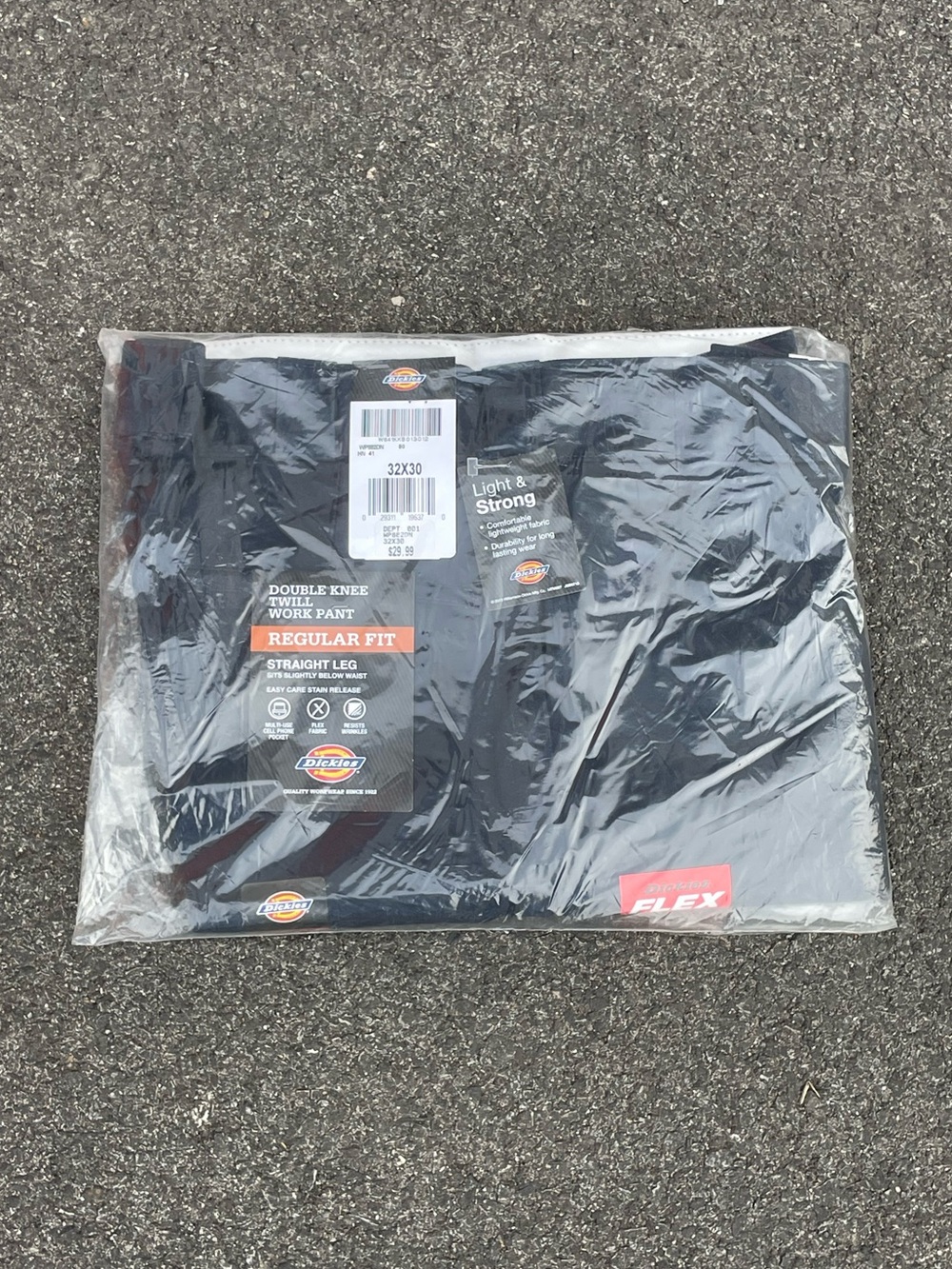 Dickies Navy Blue Twill Work Pants - Regular Fit 32*30 NWT